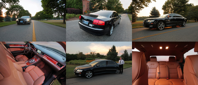 Blue Star Executive Limousine photos taken for the website at the Country Club